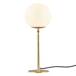 Nordlux Shapes Table Lamp Brass Metal Livingroom E27 Switch in Gold - thumbnail 3