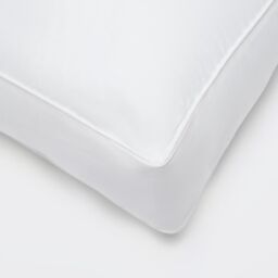 OHS Pillow Head Support Box Cushion Hotel Quality Cotton Breathable in White - Size: Standard Pillow Case - thumbnail 4