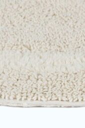 Homescapes Luxury Bath Mat Reversible 100% Cotton 1600GSM, 50 x 80cm, Extra Soft in Cream - Size: 50 x 80 cm - thumbnail 4