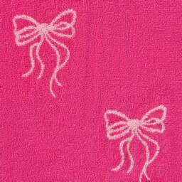 OHS Bows 100% Premium Cotton Bath Towel Hotel Quality Soft Absorbent in Bright Pink - thumbnail 6