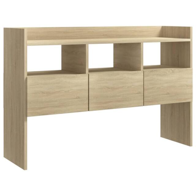 Berkfield Home Sideboard Sonoma Oak 105x30x70 cm Engineered Wood in Brown - Size: 105 x 30 x 70 cm - image 1
