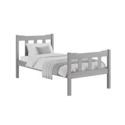 Lemon Pavilion Furniture Havana Single Bed Frame (Pack of 2) - Pine/Metal - L200.8xW99xH96 cm in Grey - thumbnail 2