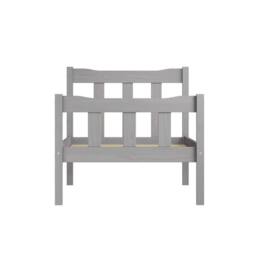 Lemon Pavilion Furniture Havana Single Bed Frame (Pack of 2) - Pine/Metal - L200.8xW99xH96 cm in Grey - thumbnail 3