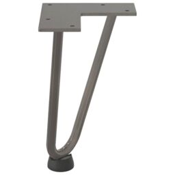 Berkfield Home Hairpin Table Legs 4 pcs Natural Steel 20 cm Solid Steel in Brown - thumbnail 6