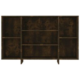 Berkfield Home Sideboard Smoked Oak 120x30x75 cm Engineered Wood in Brown - Size: 120 x 30 x 75 cm - thumbnail 5