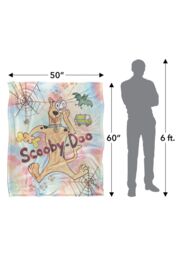Scooby Doo Blanket, 152x127 cm Watercolor Disguise Silky Touch Super Soft Throw Blanket in White - thumbnail 5
