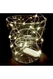 KDMD Blue White Elements Firefly LED Lights 20 Bulbs 4 Pack in Clear