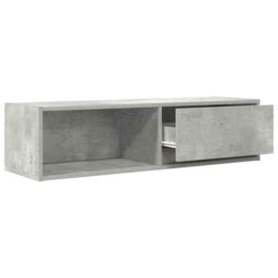 Berkfield Home TV Cabinets 2 pcs Concrete Grey 100x31x25.5 cm Engineered Wood - thumbnail 5