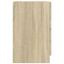 Berkfield Home Sink Cabinet Sonoma Oak 40x37x59 cm Engineered Wood in Brown - Size: 40 x 37 x 59 cm - thumbnail 6