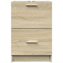 Berkfield Home Sink Cabinet Sonoma Oak 40x37x59 cm Engineered Wood in Brown - Size: 40 x 37 x 59 cm - thumbnail 4