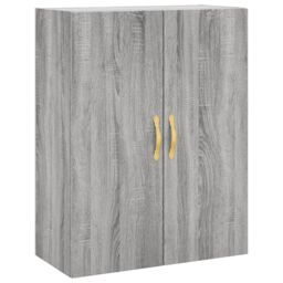Berkfield Home Highboard Grey Sonoma 69.5x34x180 cm Engineered Wood - thumbnail 5