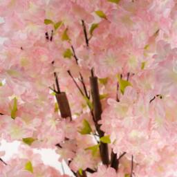 Leaf 150cm Artificial Pink Blossom Tree - thumbnail 5