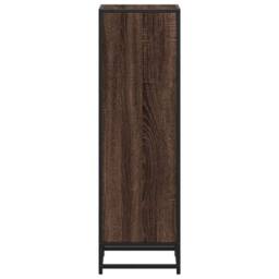 Berkfield Home Book Cabinet Brown Oak 33.5x33x107.5 cm Engineered Wood - thumbnail 5
