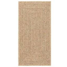 Berkfield Home Rug ZIZUR Beige 80x250 cm Jute Look Indoor & Outdoor - Size: Medium - thumbnail 4