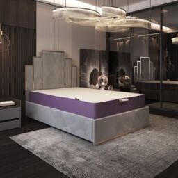DS Living Reve Iris Reflex Foam Mattress in Purple - Size: Double - thumbnail 1