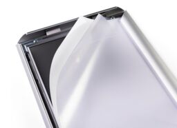 Durable Aluminium Snap Frame Clip Poster Holder Notice Board - A4 Silver - Size: 1 Pack - thumbnail 2