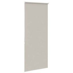 Berkfield Home Shower Roller Blind 90x240 cm Fabric Width 86 cm in Grey - thumbnail 4