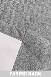 Enhanced Living 100% Blackout Curtains - Thermal/Energy Saving Linen Look Pair with Eyelets For Living Room & Bedrooms - thumbnail 5