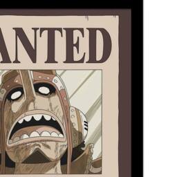 One Piece Wanted Usopp Framed Poster in Cream - thumbnail 2