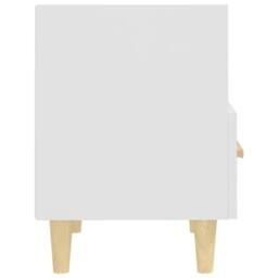 Berkfield Home Beautiful Bedside Cabinets 2 pcs White 40x35x47 cm - Size: 40 x 35 x 47 cm - thumbnail 7