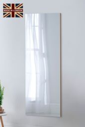 Yearn Mirrors Tall Contemporary Rectangular Wall Mirror in Gold - thumbnail 1