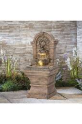 Garden Sanctuary Patio Solar Powered Lighted Garden Water Fountain in Natural - thumbnail 2