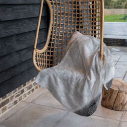 Benjamin Tate Design Sail Blanket in Natural - Size: 120 cm x 150 cm - thumbnail 4