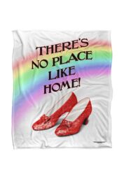 Warner Brothers The Wizard Of Oz Officially Licensed Silky Touch Super Soft Throw Blanket 152 x 127 cm in White - thumbnail 1
