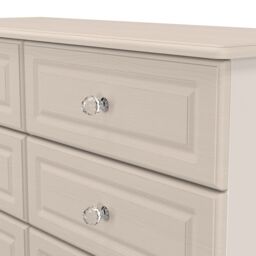 Ready Assembled 2 U Hilton 6 Drawer Wide Chest (Ready Assembled) in Taupe - thumbnail 5