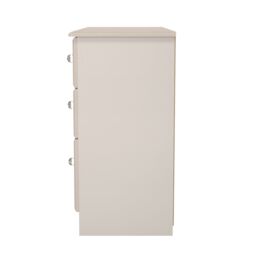 Ready Assembled 2 U Hilton 6 Drawer Wide Chest (Ready Assembled) in Taupe - thumbnail 3