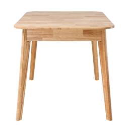 CALICOSY Extendable Dining Table From 120 To 160 Cm In Solid Wood - SOLINE in Light Oak - thumbnail 7