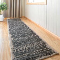Kukoon Charcoal Grey Outdoor, Garden & Patio Area Rug in Dark Grey - Size: 120 cm x 170 cm - thumbnail 5