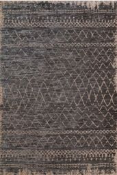 Kukoon Charcoal Grey Outdoor, Garden & Patio Area Rug in Dark Grey - Size: 120 cm x 170 cm - thumbnail 1