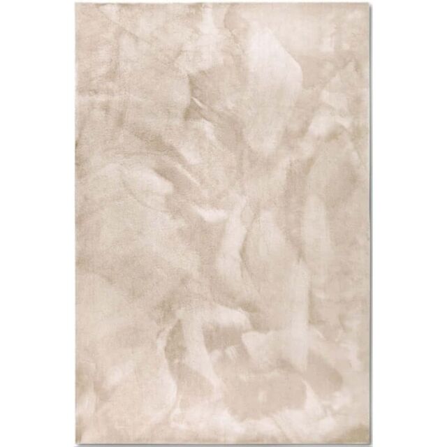 THE RUGS Villeroy & Boch 1899 Soft Pile Rug Leon Abstract Living Room in Cream - Size: 200 cm diameter - image 1