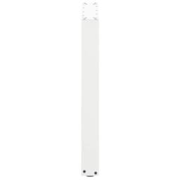Berkfield Home Coffee Table Legs U-Shaped 3 pcs White 70x(72-73) cm Steel - thumbnail 6