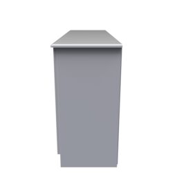 Ready Assembled 2 U Carlton 2 Door 3 Drawer Sideboard (Ready Assembled) in Grey - Size: Large - thumbnail 2