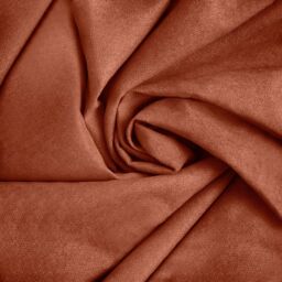 Luxury Living Velvet Chenille Cushion in Orange - Size: 55 cm x 55 cm - thumbnail 4