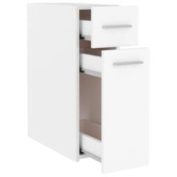 Berkfield Home Sturdy Apothecary Cabinet White 20x45.5x60 cm Engineered Wood - thumbnail 6