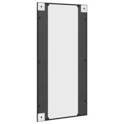 Berkfield Home Wall Mirror Black 50x100 cm Rectangle Iron - thumbnail 5