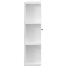 Berkfield Home Bathroom Mirror Cabinet White 66x17x63 cm MDF - Size: 66 x 17 x 63 cm - thumbnail 5