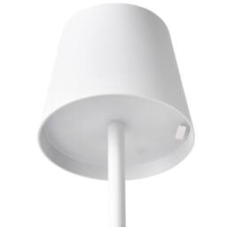 Wyld and Coco Wireless Table Lamp White Aluminium USB Port and Dimmable RGB Light - thumbnail 6