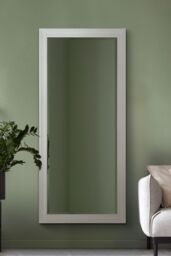 MirrorOutlet Langton White Shabby Chic Dress Mirror 160 x 73 CM - Size: 1 Pack - thumbnail 1