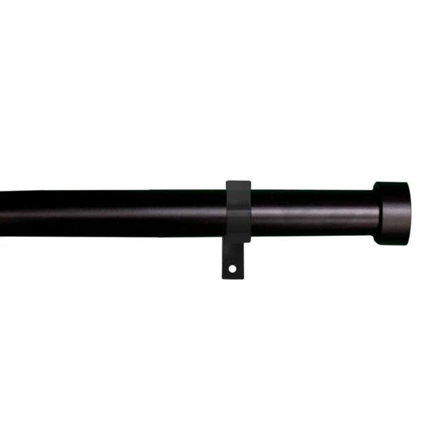 Blinds Outlet Metal extendable curtain pole in Black - Size: 120 cm - image 1