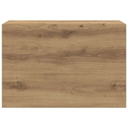 Berkfield Home Bathroom Wall Cabinet Artisan Oak 60x25x40 cm Engineered Wood in Brown - Size: 60 x 25 x 40 cm - thumbnail 6