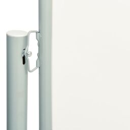 Berkfield Home Patio Retractable Side Awning 117x600 cm Cream in Beige - thumbnail 3