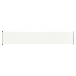 Berkfield Home Patio Retractable Side Awning 117x600 cm Cream in Beige - thumbnail 2