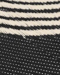THE RUGS Reversible Weatherproof Outdoor Rug Wavy Lines Urban 1010 in Black - Size: 90 cm x 150 cm - thumbnail 5