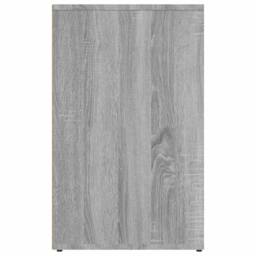 Berkfield Home Dressing Cabinet Grey Sonoma 80x40x65 cm Engineered Wood - Size: 80 x 40 x 65 cm - thumbnail 4