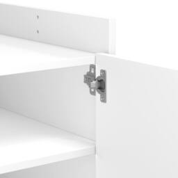 Berkfield Home Coffee Table White 80x50x50 cm Engineered Wood - Size: 80 x 50 x 50 cm - thumbnail 9