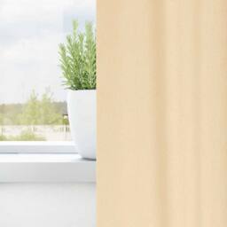 Berkfield Home Modern Curtains with Curtains 2 pcs Cream 140 x 140 cm Polyester